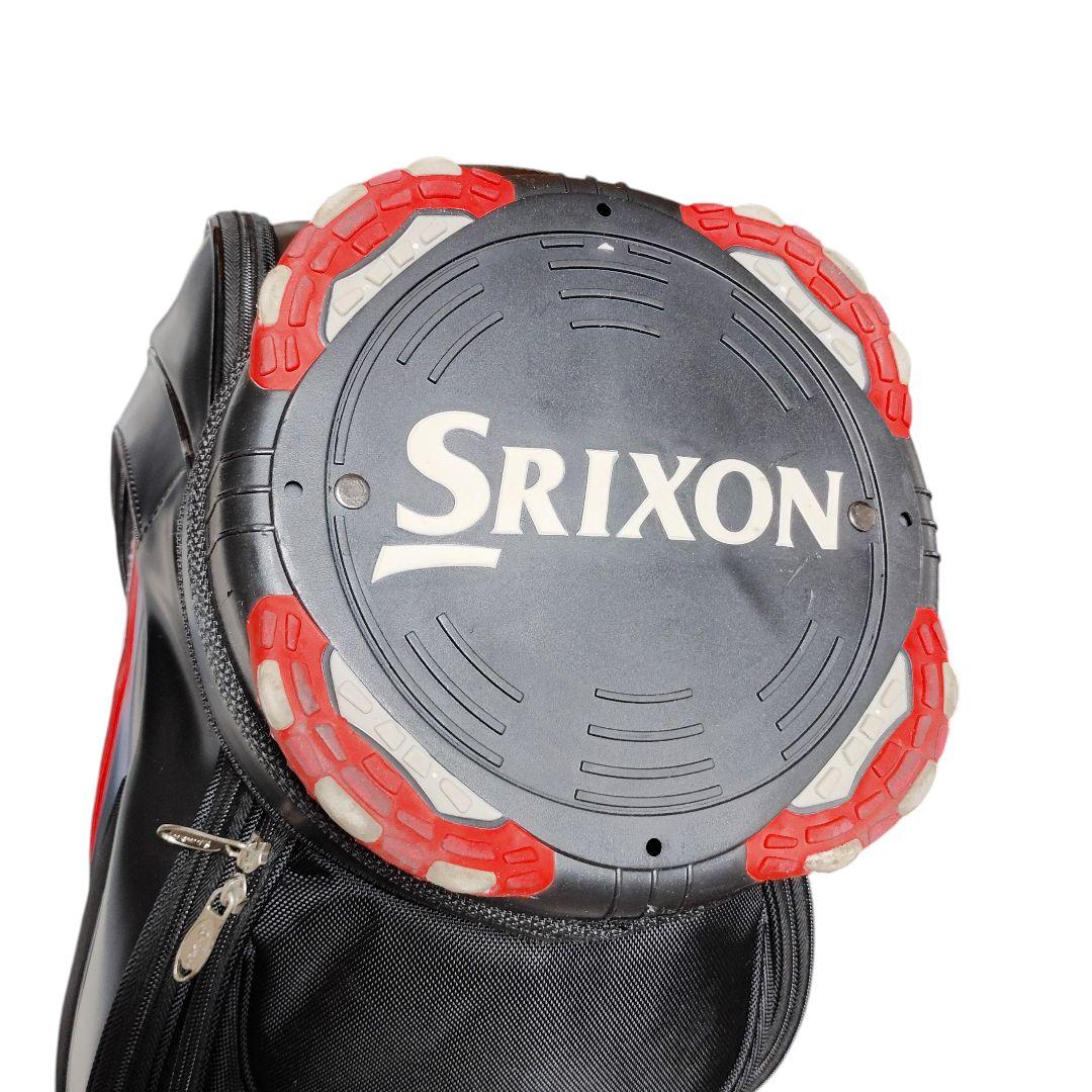 美品 Srixon キャディバッグ スリクソン ゴルフバッグ フードカバー付き