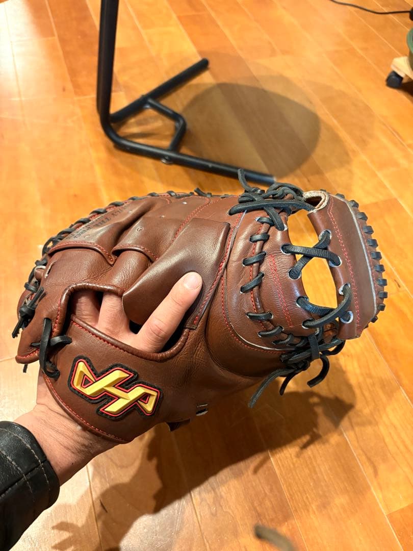 ハタケヤマ キャッチャーミット　硬式グローブ　甲斐モデル　PBW-M19eb