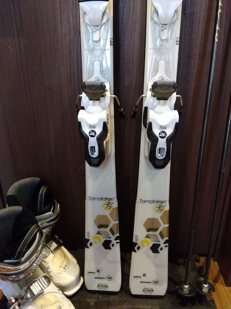 ハイエンド ROSSIGNOL レディース スキーセット メンテ・WAX済み✔