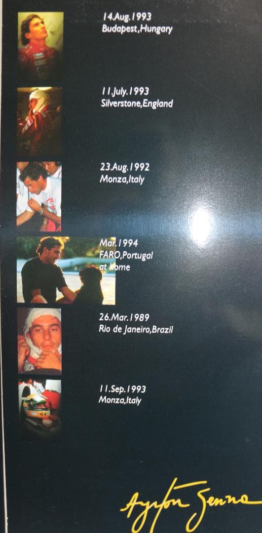 超貴重タカラ製　アイルトン ・セナ 疾風になった男　フィギャー 中古品
