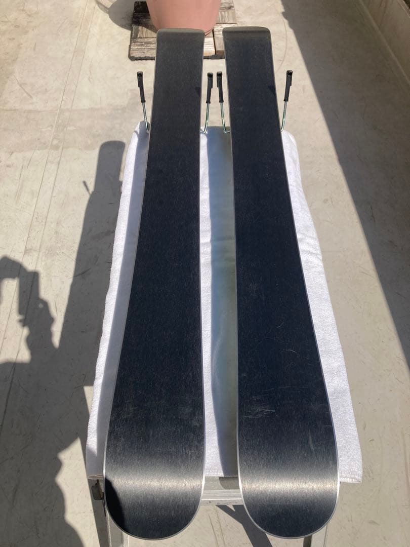 【美品】ショートスキー (ファン)ROSSIGNOL 開放ビィンディングセット