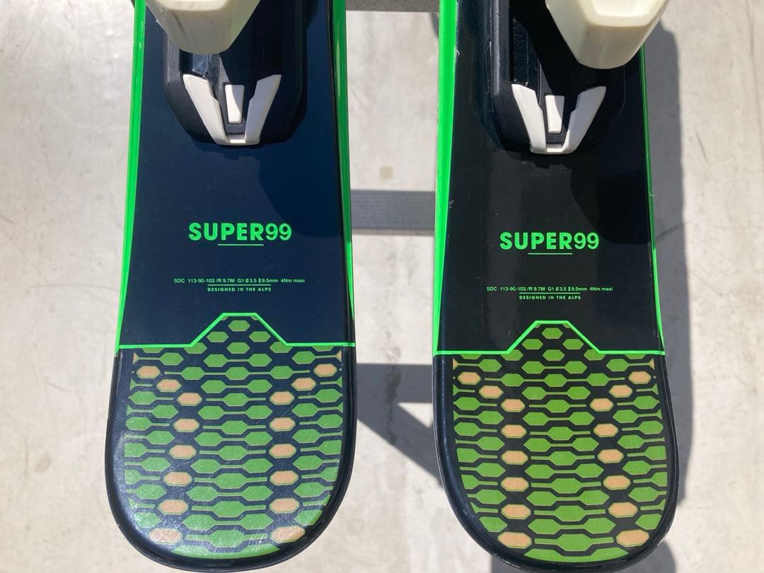 【美品】ショートスキー (ファン)ROSSIGNOL 開放ビィンディングセット