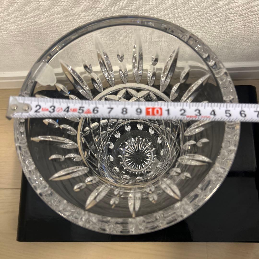 クリスタル花器　ウォーターフォード　