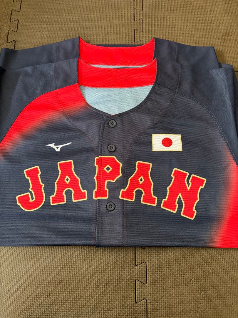 Mizuno 日本代表 ユニフォーム 赤黒