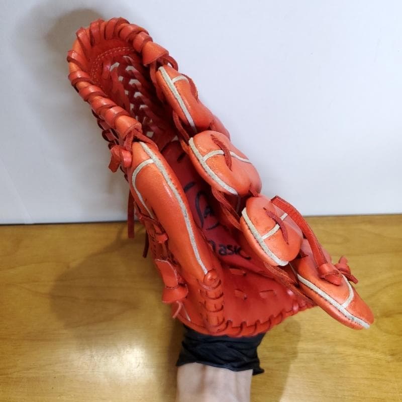 アシックス asics アンビシャス レギュラーランクモデル 美品 軟式グローブ