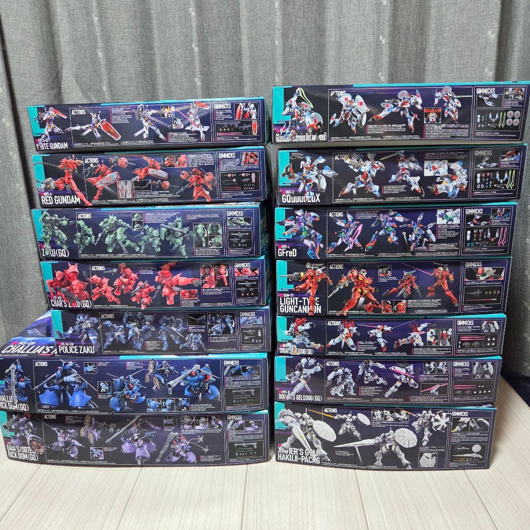HG 1/144 GQuuuuuuX ジークアクス 14体フルコンプ　まとめ売り