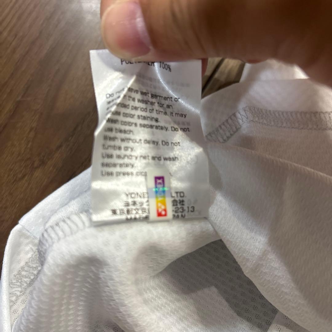 ヨネックス　YONEX ノースリーブ　ホワイト　日本代表モデル