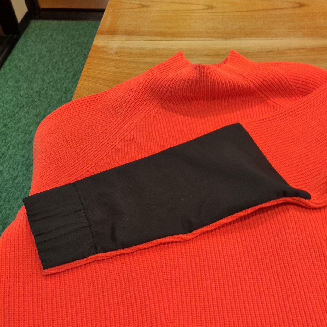 PUMA リブ編みウェア XS オレンジ