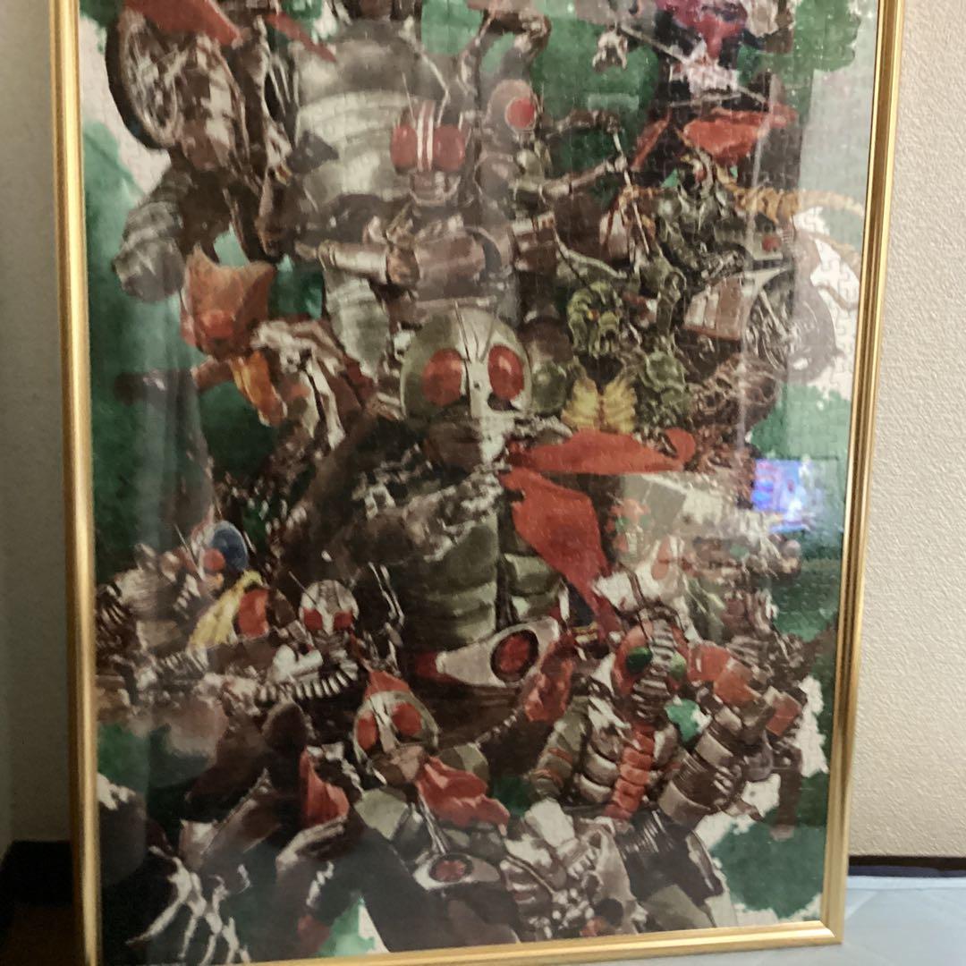 仮面ライダーのジグソーパズル