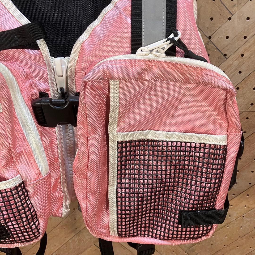 希少 ECLIPSE ピンク フィッシングベスト 女性専用