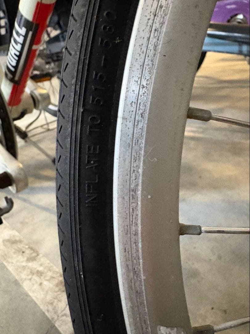GIOS ミニベロ ホワイト 自転車