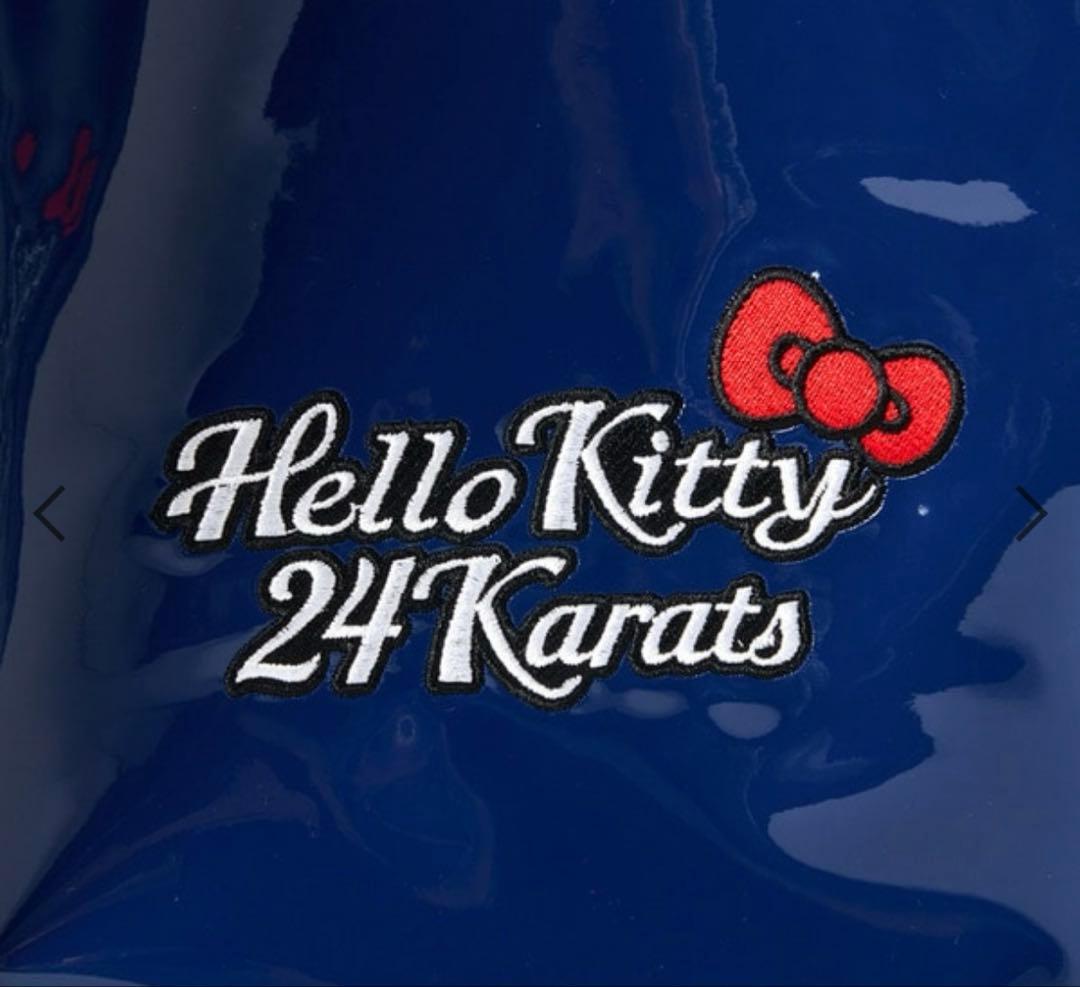 Hello Kitty 24 Karats ネイビー　ショルダーバック