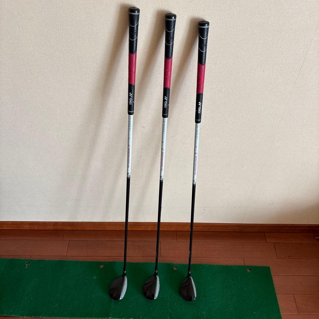 YONEX NANOV ユーティリティ 3本セット ￼ レディース 4.5.6U