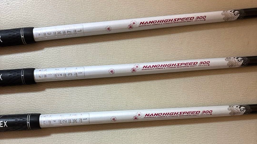 YONEX NANOV ユーティリティ 3本セット ￼ レディース 4.5.6U