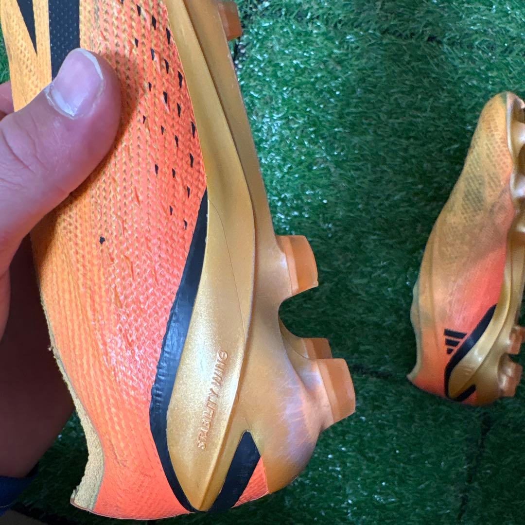 adidas X スピードポータル 紐なし　25.0cm