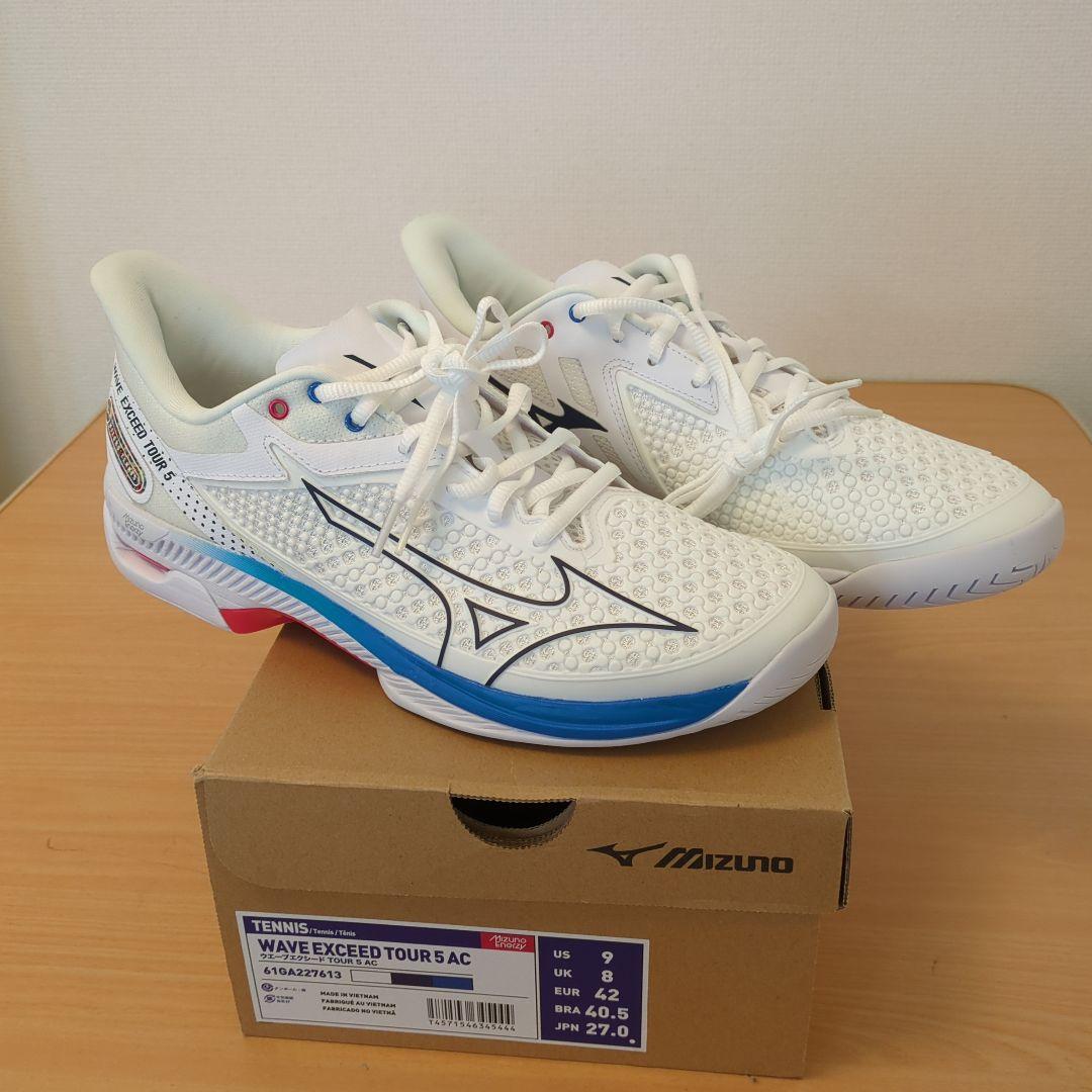 【新品・箱付】Mizuno WAVE EXCEED TOUR 5 AC 27.0