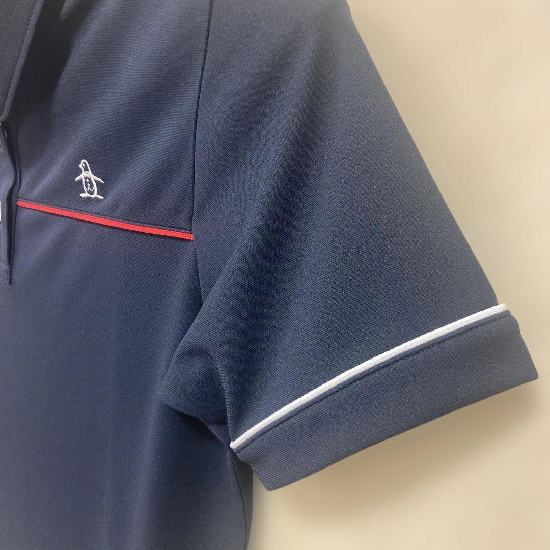 Munsingwear レディスネイビーゴルフシャツＬ