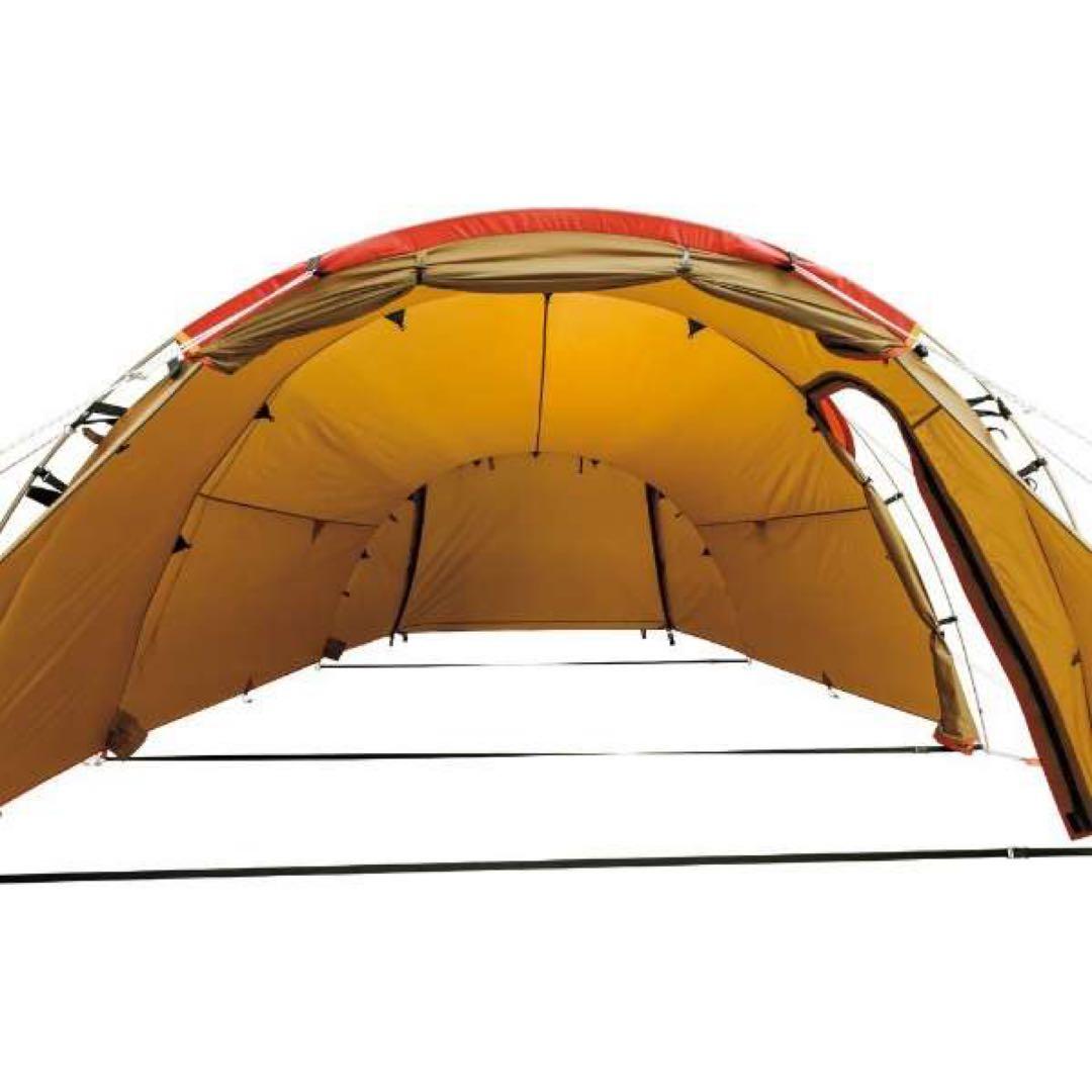 新品 スノーピーク SET-250RH キャンプ ドームテント 4人用 タープ付