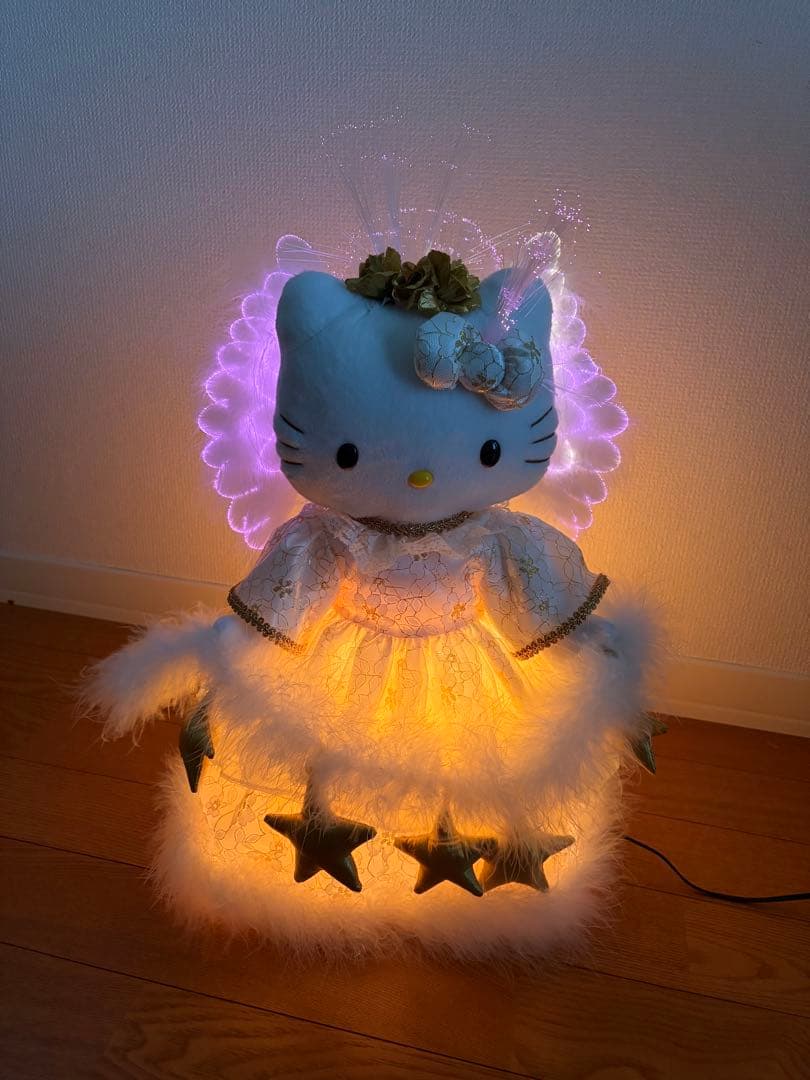 【希少】ハローキティ　ぬいぐるみ ライトドール ヴィンテージ サンリオ