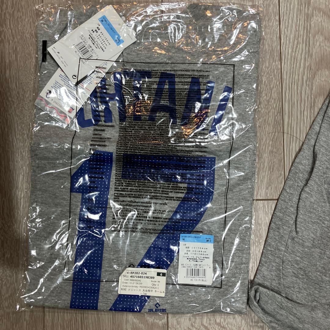 ドジャース大谷翔平Tシャツ