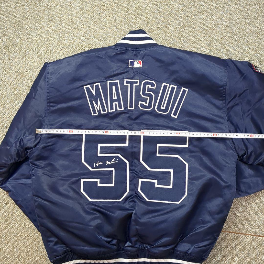 松井秀喜 ヤンキース スタジャン (Ｓ サイズ) (Majestic)