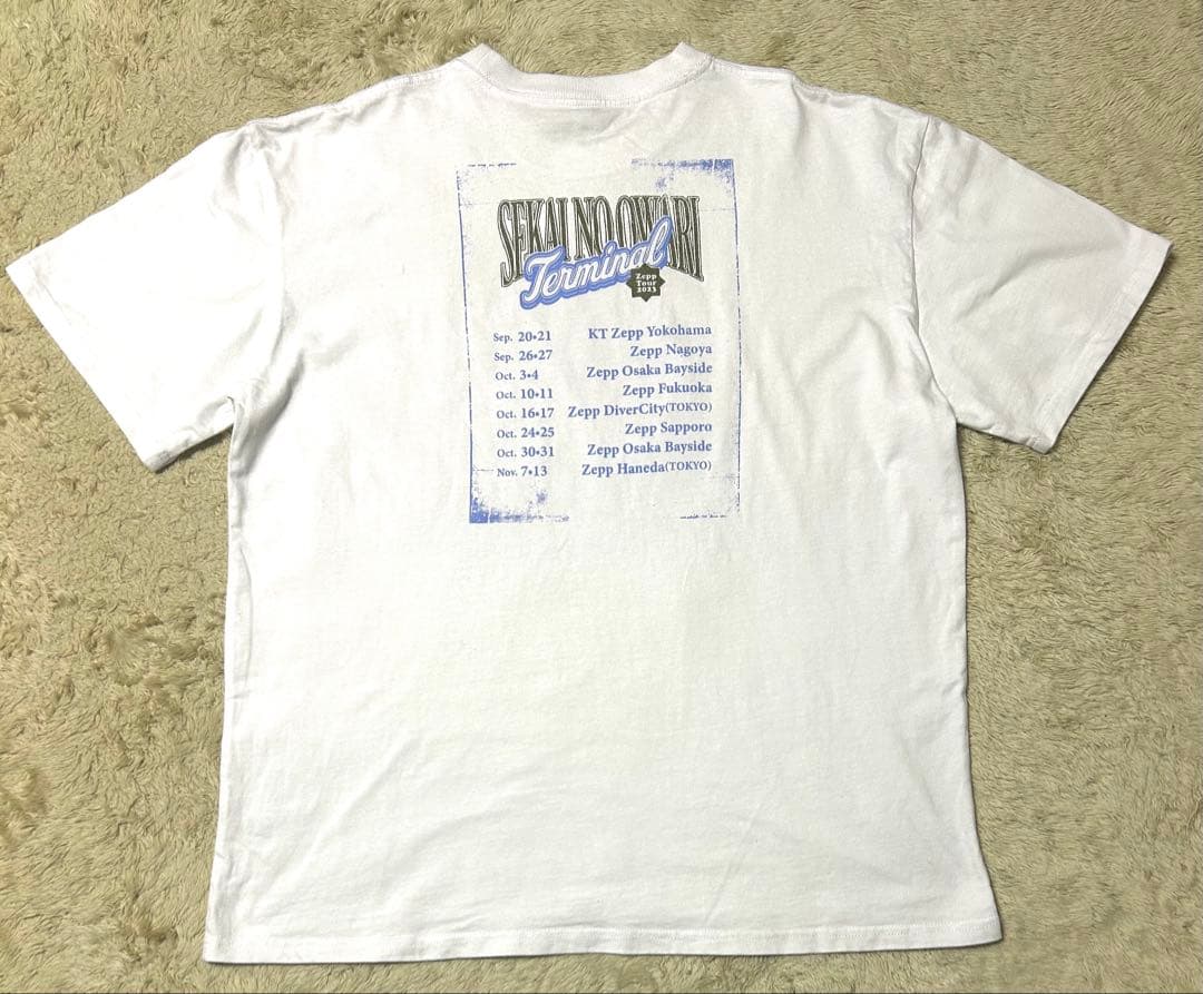セカオワ TerminalツアーTシャツ　XLサイズ　美品