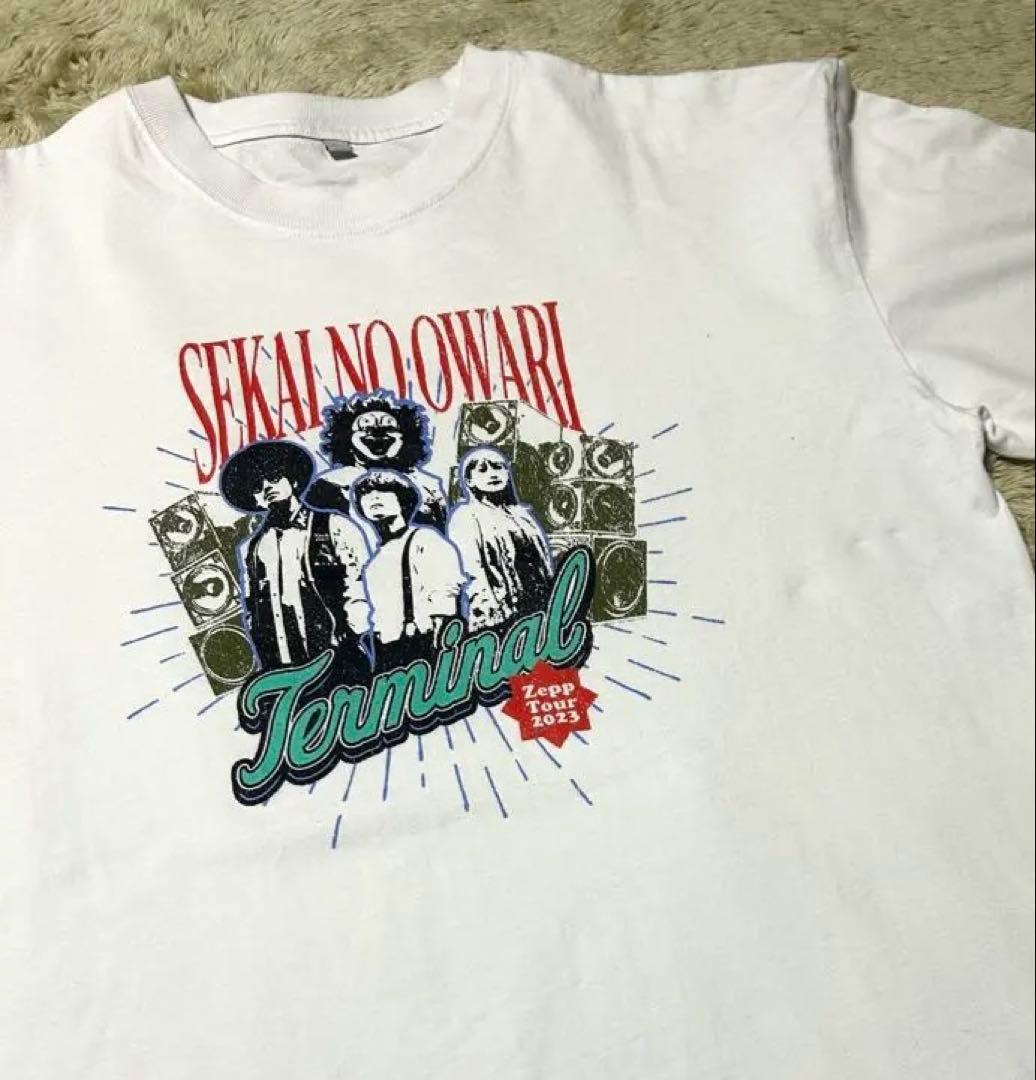 セカオワ TerminalツアーTシャツ　XLサイズ　美品