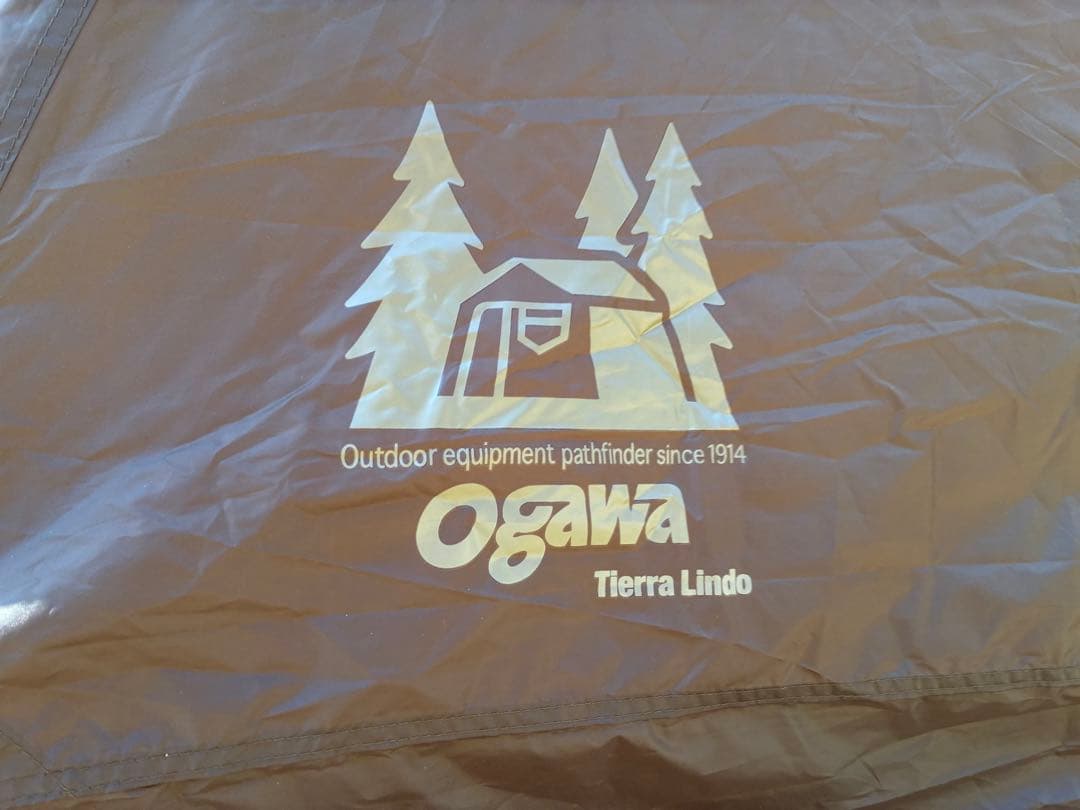 【美品】Ogawa ティエラリンド　グランドシート、PVCマルチシート他備品あり