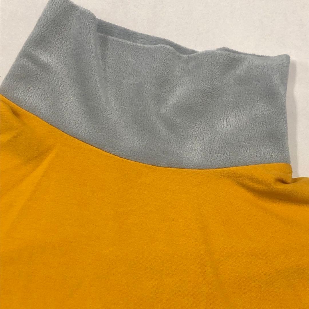 値下げ★V12 NECK FLEECE TOP ハイネックカットソー メンズXL