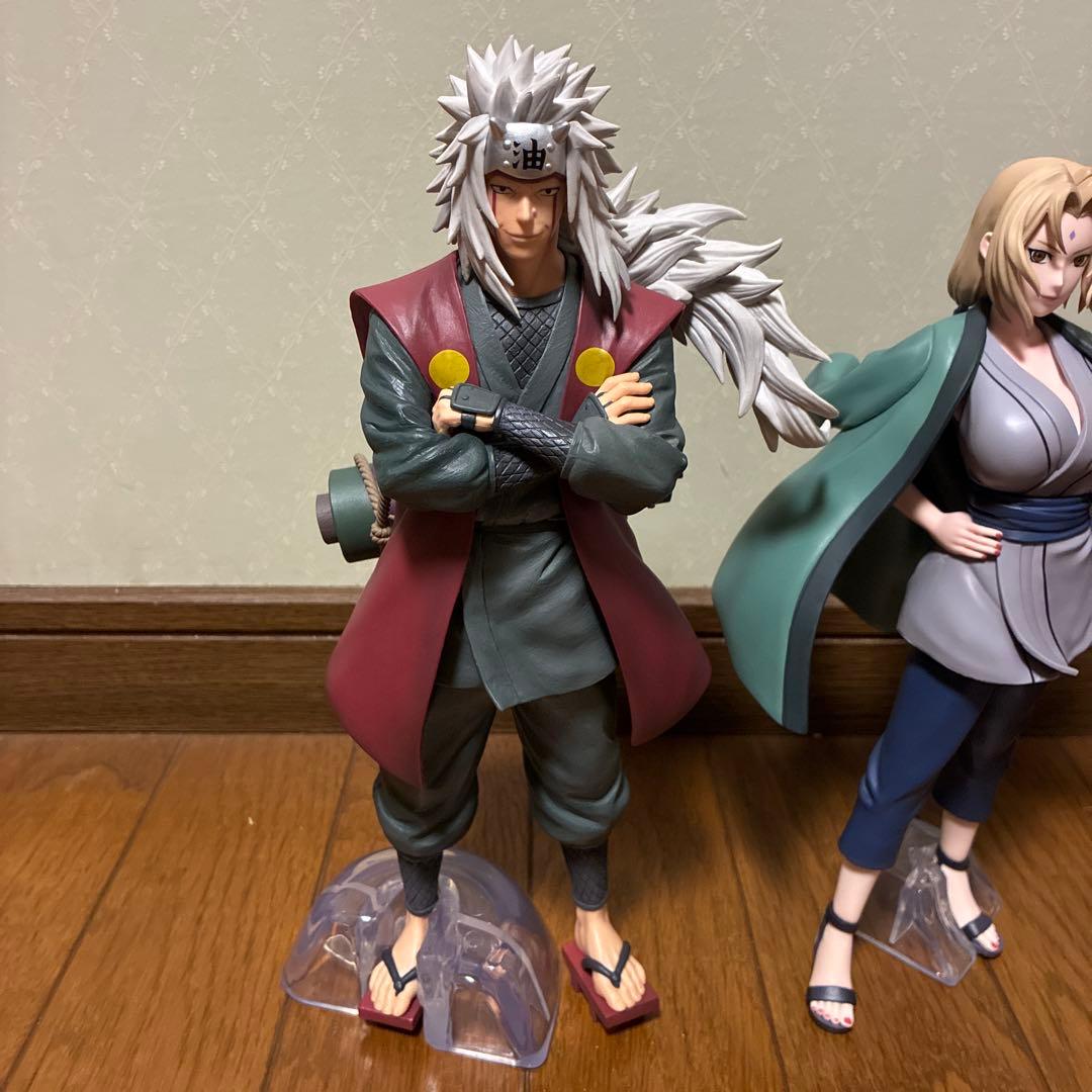一番くじ NARUTO 自来也 綱手 サスケ フィギュアセット