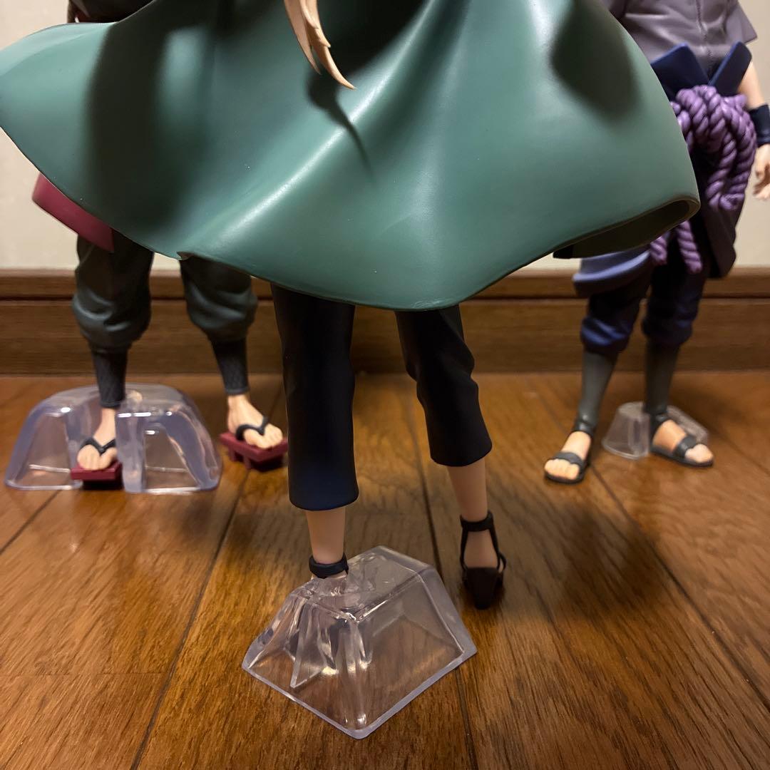一番くじ NARUTO 自来也 綱手 サスケ フィギュアセット