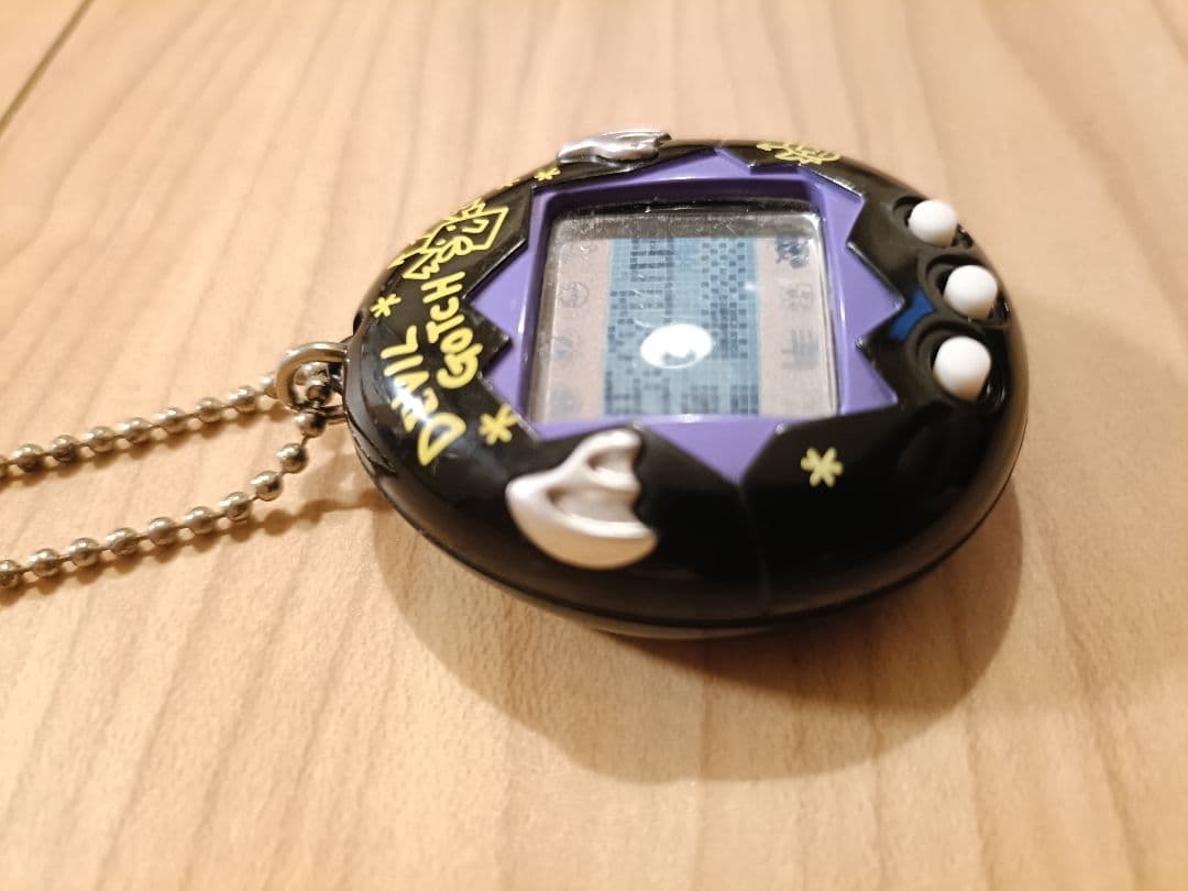 【BANDAI】［動作確認済］デビルっちのたまごっち黒（1998）希少