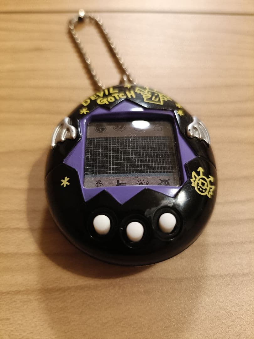 【BANDAI】［動作確認済］デビルっちのたまごっち黒（1998）希少