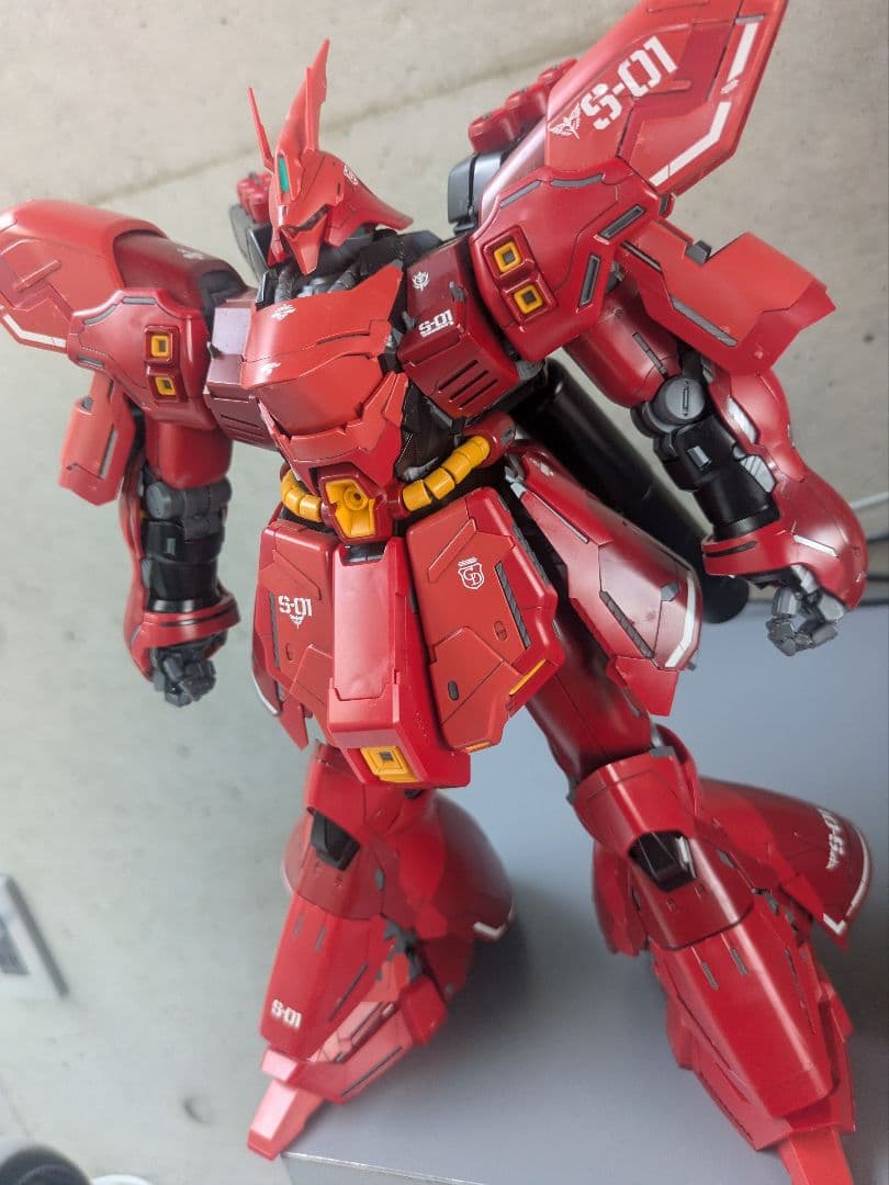 MG　サザビー　Ver.ka　完成品　逆襲のシャア　シャア・アズナブル　ガンプラ
