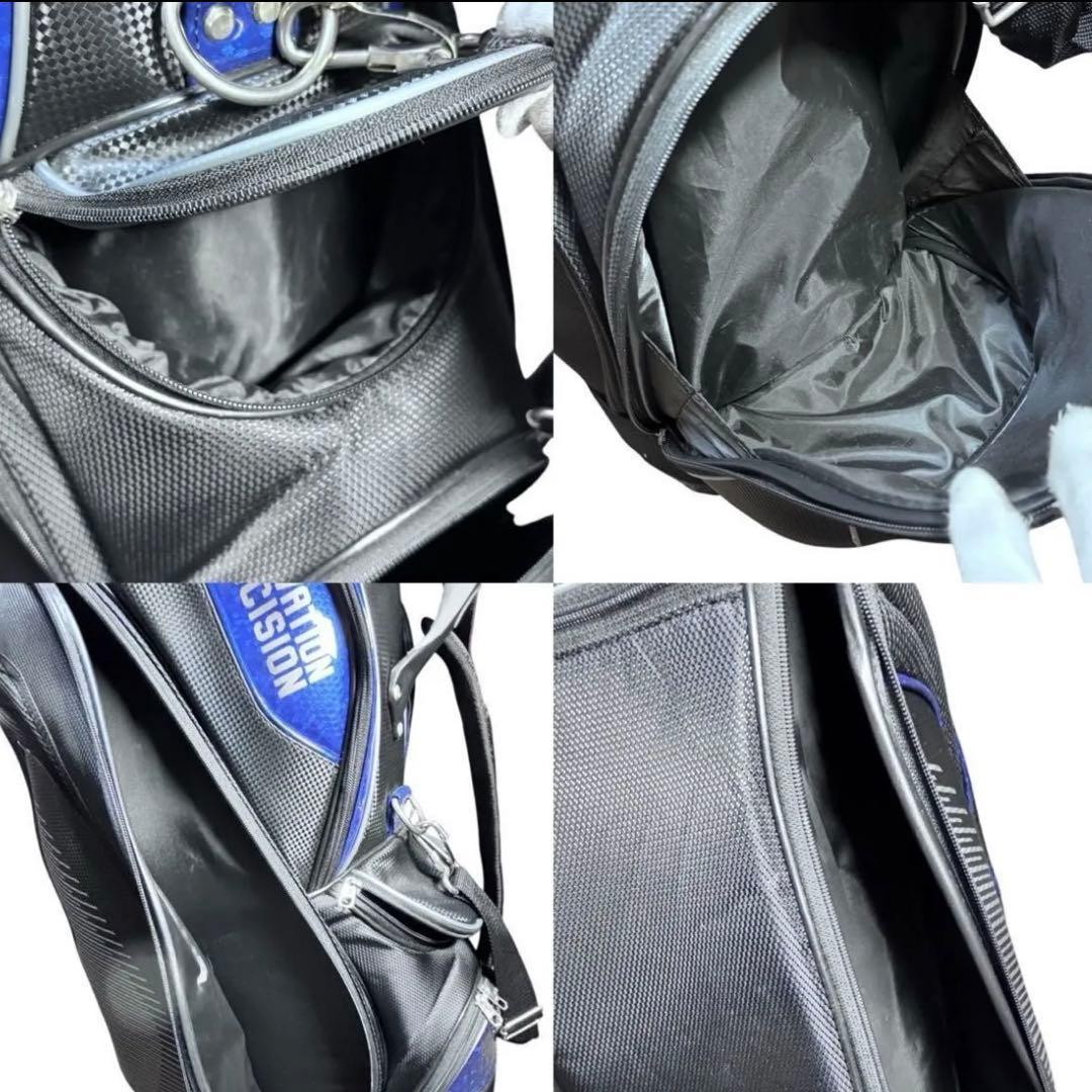 ✨超美品✨ 9.5型 カート式 ゴルフバッグ キャディバッグ