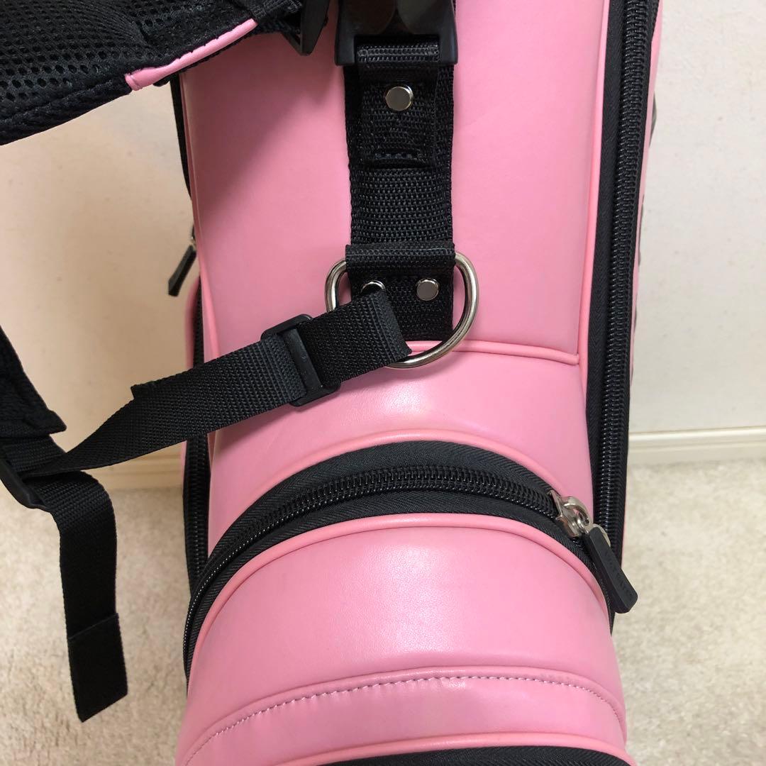 超美品　パーリーゲイツ　ニコちゃんスタンド式　キャディバッグ　正規品識別タグ付き