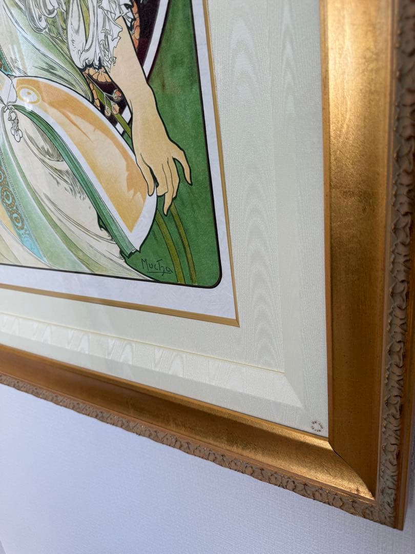 美品　Alphonse Mucha 【夢想】　証明書2点あり