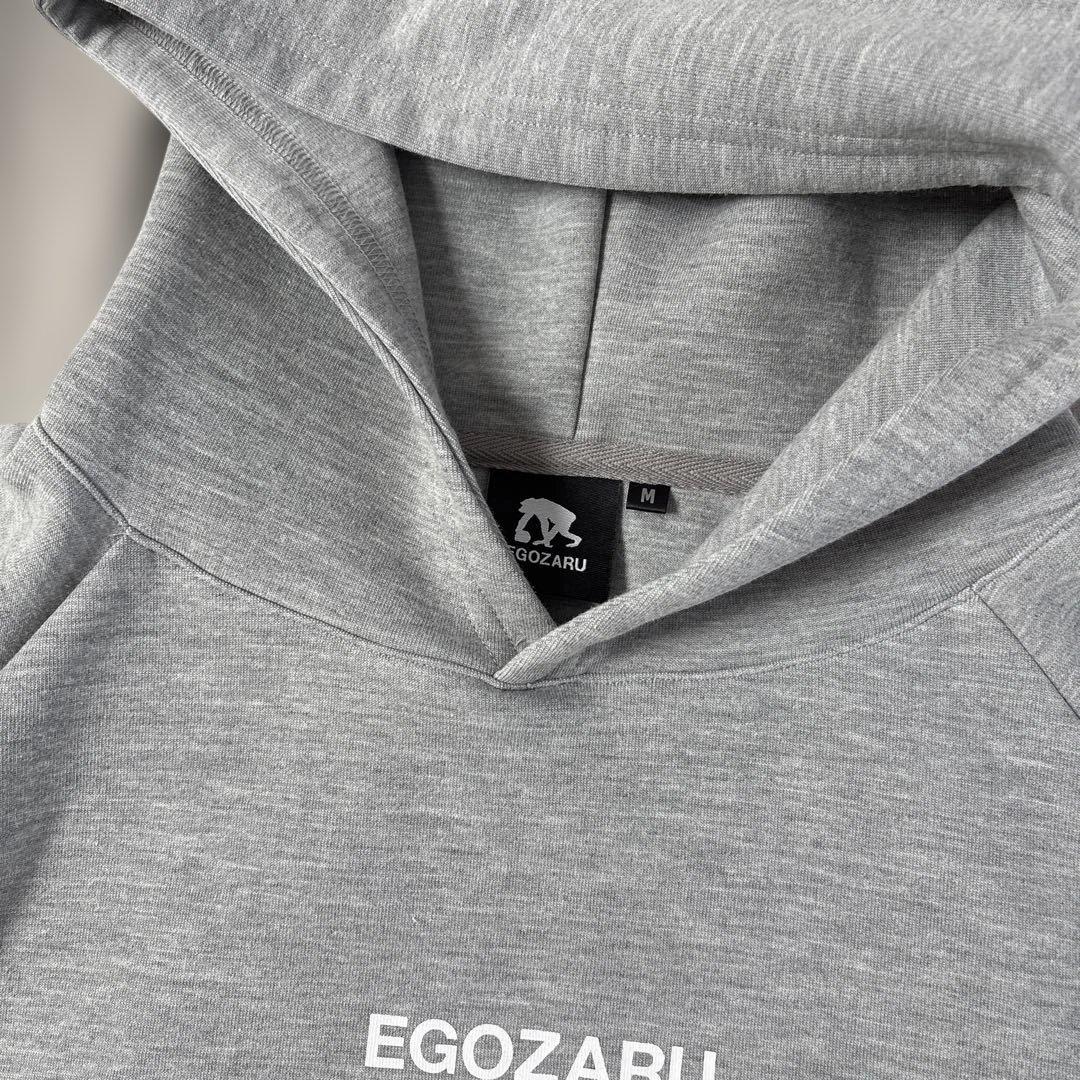 EGOZARU グレー スウェットフーディ セットアップ Mサイズ