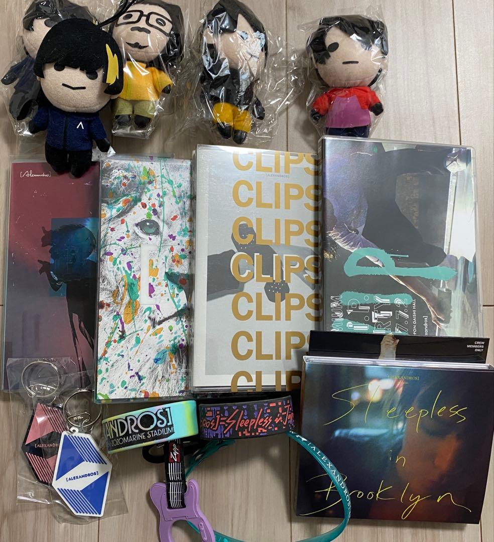 【Alexandros】 グッズまとめ売り DVD 会報誌など