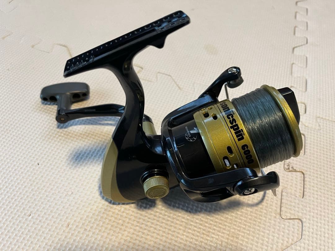 オクマ 6000番　スピニングリール　美品　大型パワーリール