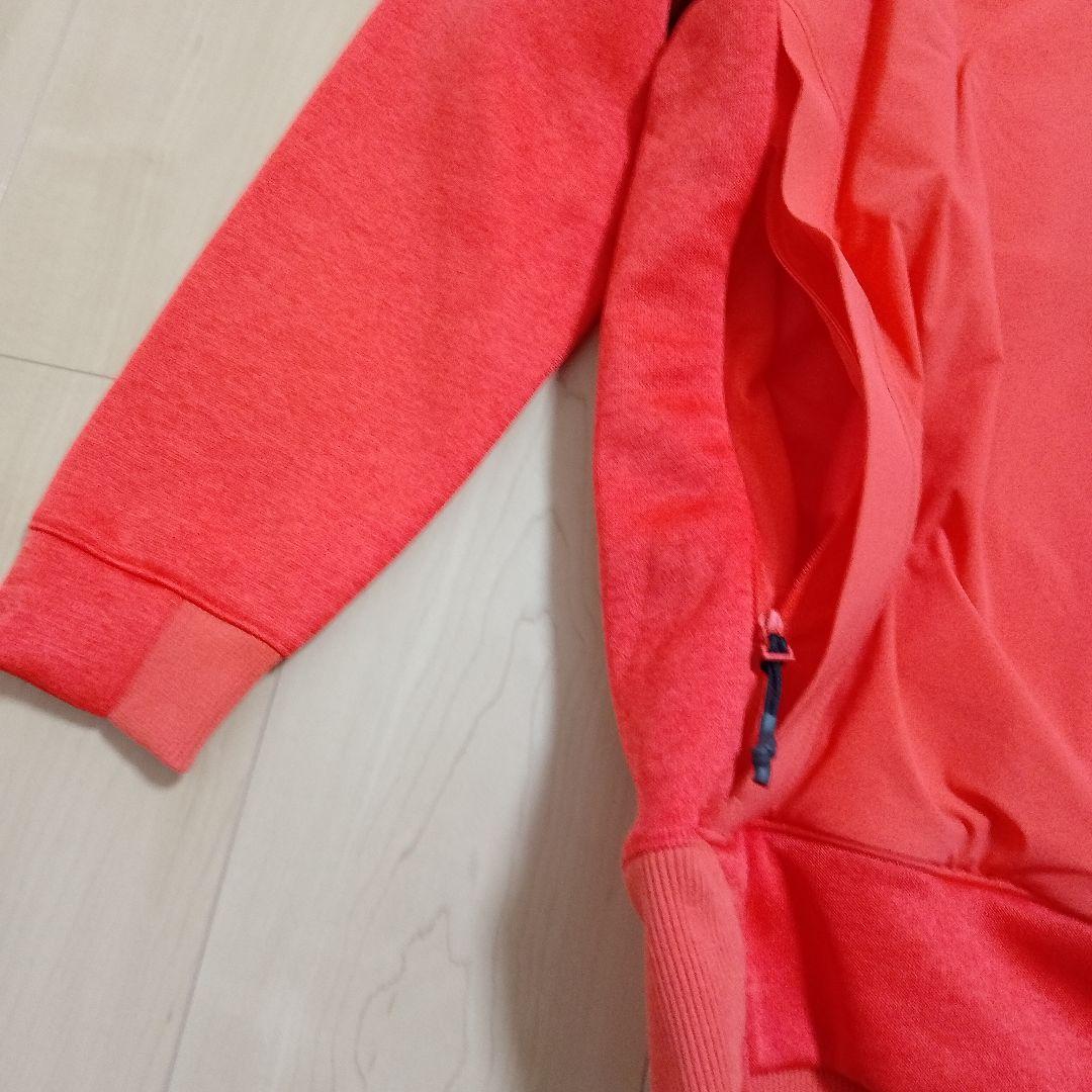 adidas Primaloft ハーフジップ トレーニングウェア 赤