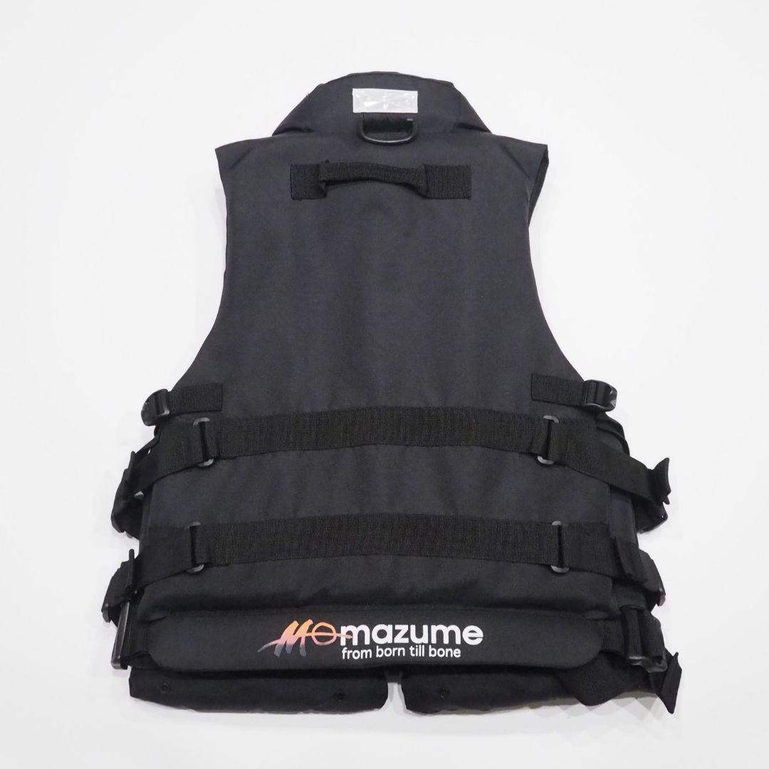 美品 mazume MZX コンタクトライフジャケット ロックショアベスト 黒