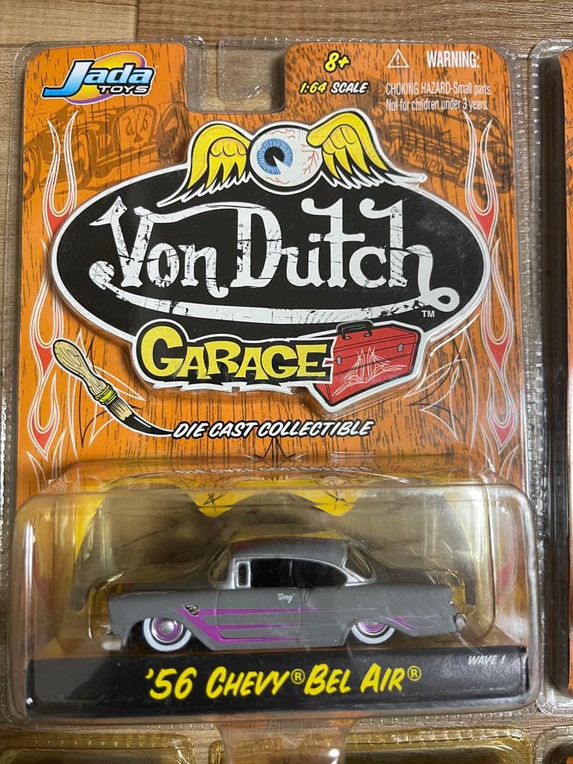 ホットロッド　Von Dutch Garage ミニカー 6台セット　JADA