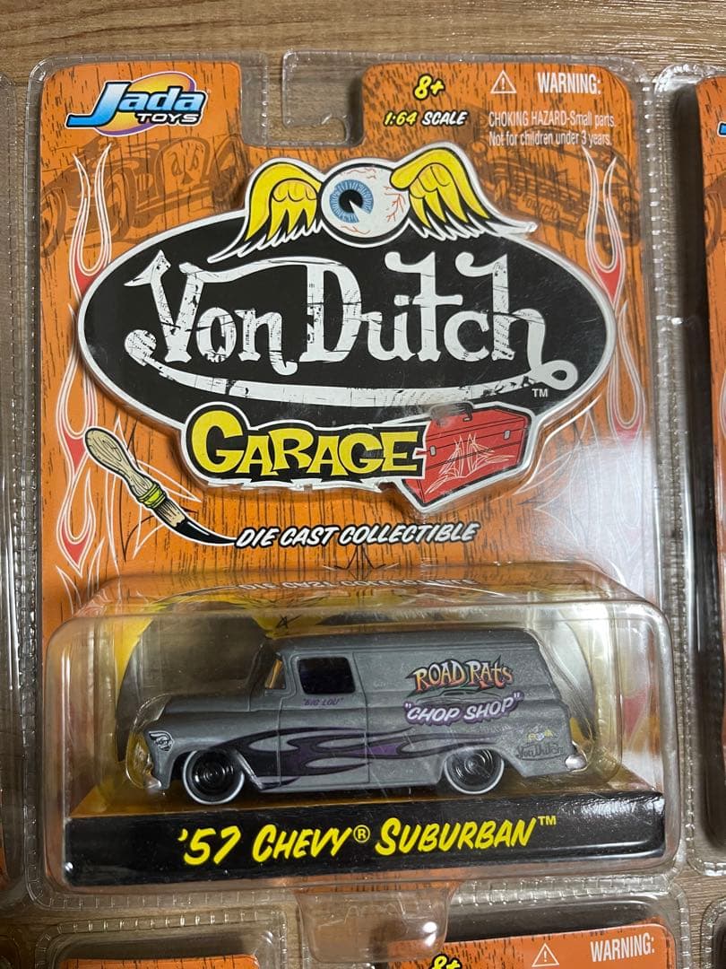 ホットロッド　Von Dutch Garage ミニカー 6台セット　JADA