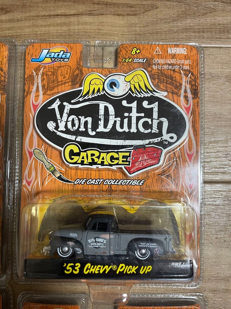ホットロッド　Von Dutch Garage ミニカー 6台セット　JADA