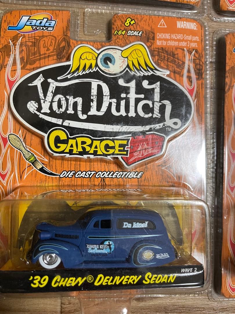 ホットロッド　Von Dutch Garage ミニカー 6台セット　JADA