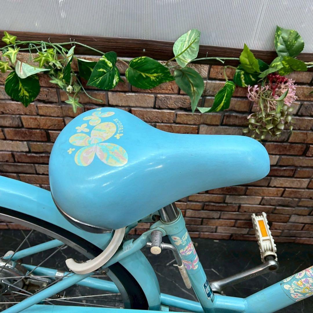 【31】子供用自転車 子供車 ブリヂストン ECOPAL 水色 22インチ