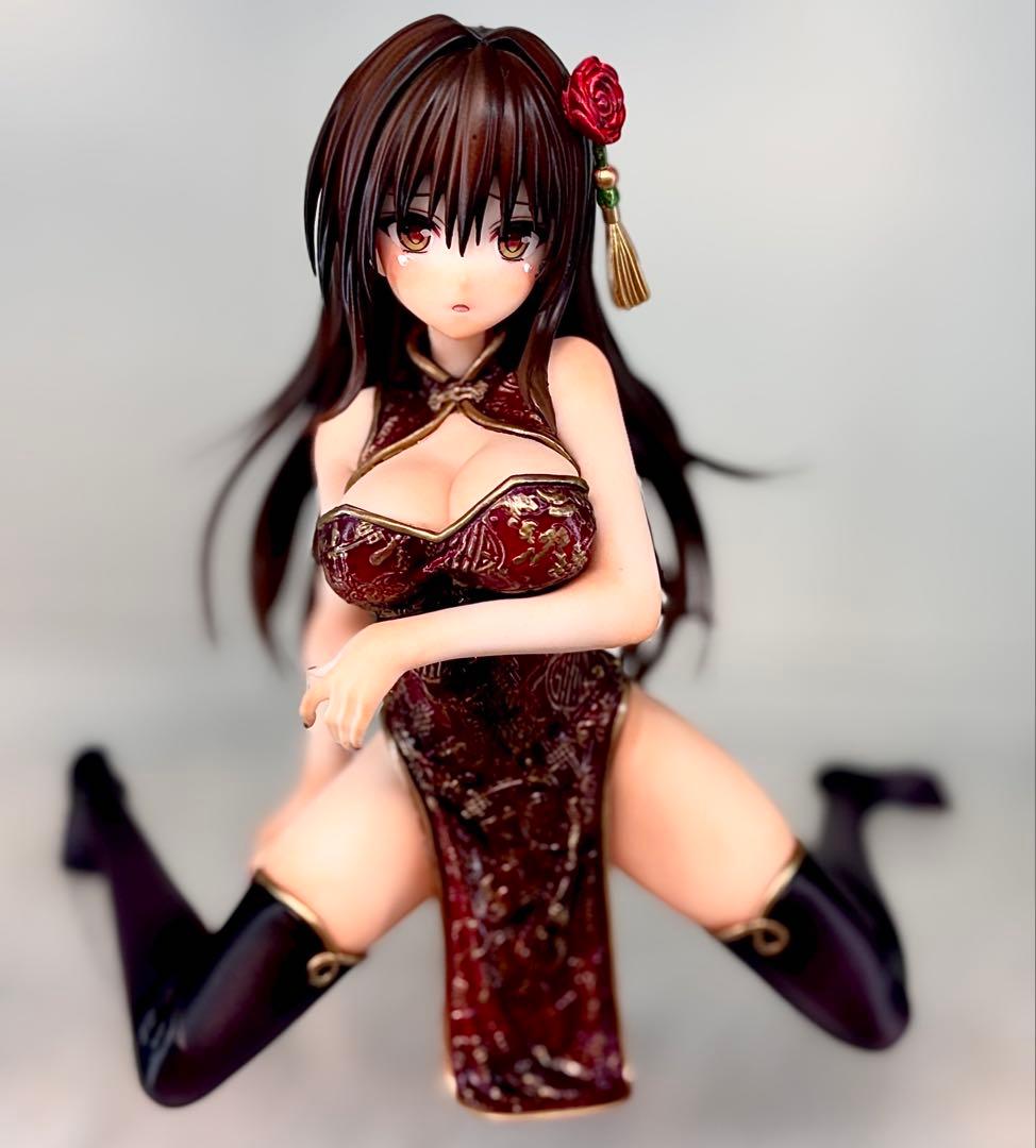 To LOVEる　フィギュア　リペイント　古手川唯　チャイナドレスve