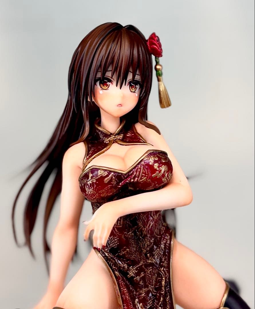 To LOVEる　フィギュア　リペイント　古手川唯　チャイナドレスve