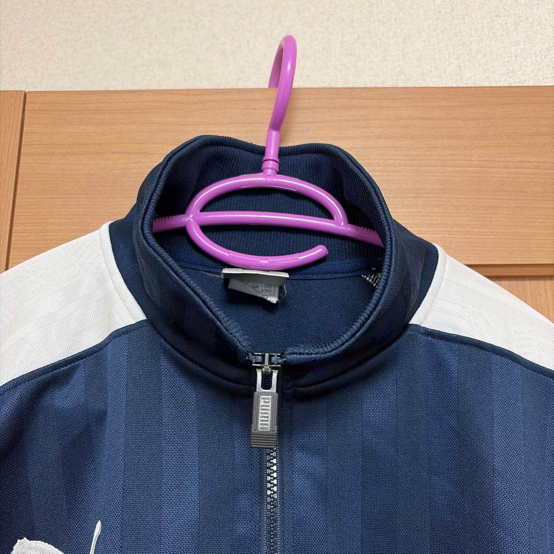 PUMA ネイビー ストライプジャケット【上下セット 】